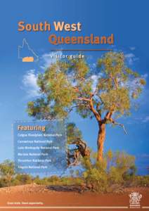 South West Queensland / Mulga Lands / Currawinya National Park / Tregole National Park / Lake Bindegolly National Park / Paroo River / Thrushton National Park / Acacia aneura / Protected areas of Queensland / States and territories of Australia / Geography of Australia / Geography of Queensland