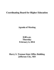 Association of Public and Land-Grant Universities / University of Missouri System / Harry S. Truman / Truman State University / University of Missouri / Crowder College / Northwest Missouri State University / North Central Association of Colleges and Schools / Missouri / American Association of State Colleges and Universities