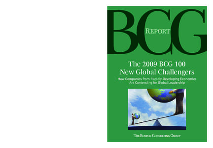 The 2009 BCG 100 New Global Challengers  R The 2009 BCG 100 New Global Challengers