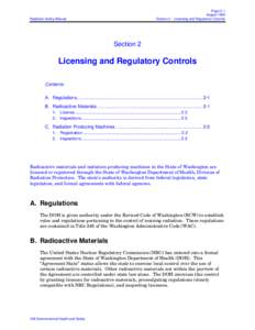 Chemistry / Nuclear energy in the United States / Radioactivity / Nuclear Regulatory Commission / Rockville /  Maryland / Ionizing radiation / Radiation protection / Polonium / Radiation / Radiobiology / Physics / Medicine