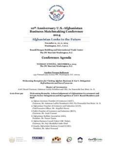 US-Afghan Business Matchmaking Conference 2008