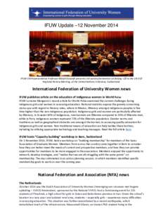 Structure / United Nations / UNESCO / International relations / Information / International organizations / Canadian Federation of University Women / International Federation of University Women