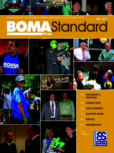 PUBLICATION OF THE BUILDING OWNERS & MANAGERS ASSOCIATION OF UTAH  FALL 2012 BOMAStandard Utah