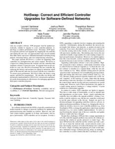 Network architecture / Computer network security / OpenFlow / Software-defined networking / Stateful firewall / Open vSwitch / Firewall / Controller