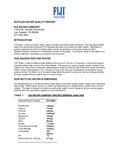 Water pollution / Drinking water / Water treatment / Water / Bottled water / Dietary Reference Intake / Water quality / Tap water / Arsenic / Water testing / Maximum Contaminant Level / Norsk Data