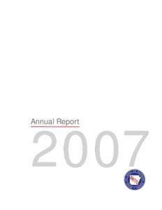 Annual Report  2007 Letter from the Director