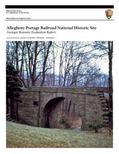 Allegheny Front / Appalachian Mountains / National Park Service / Physiographic province / Staple Bend Tunnel / Ridge-and-Valley Appalachians / Geography of the United States / United States / Allegheny Portage Railroad