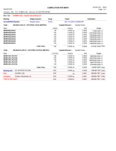 22-DEC-98 09:56 Page 1 of 1 COMPILATION PER MARK INVENTORY Company: QSL - Port: QUEBEC-QSL - Booking: QC-SHIPPER-HELENA