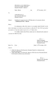 EDN-HE[removed]NIELIT(Fees) EDN Directorate of Higher Education Himachal Pradesh – Shimla-1 Dated: Shimla