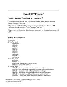 Microsoft Word - Small GTPase for prepub.docx