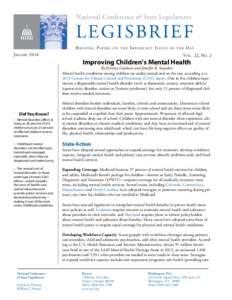 National Conference of State Legislatures  LEGISBRIEF LEGISBRIEF LEGISBRIEF National