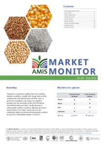 Contents World supply-demand outlook 1  Crop monitor
