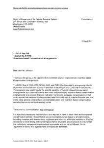 Dodd–Frank Wall Street Reform and Consumer Protection Act / Presidency of Barack Obama / Systemic risk / Incentive / Economics / Investor Protection and Securities Reform Act / Employment compensation / Late-2000s financial crisis / 111th United States Congress