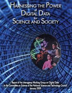 HARNESSING THE POWER DIGITAL DATA SCIENCE AND SOCIETY of  for