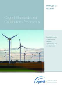 COMPOSITES INDUSTRY Cogent Standards and Qualifications Prospectus
