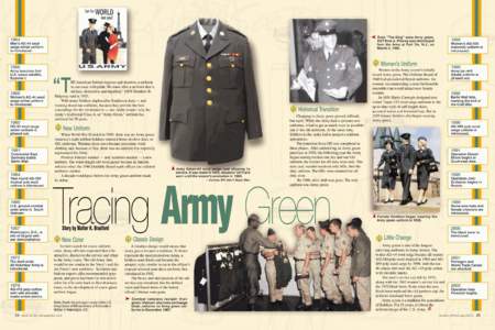 Dress uniform / Military camouflage / Khaki / Uniforms of the United States Marine Corps / United States Army uniforms in World War II / Military uniforms / Clothing / Cultural history