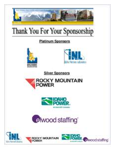 Platinum Sponsors  Silver Sponsors IEDA Annual Conference 2014 Courtyard By Marriott, Meridian