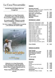 La Casa Fitzcarraldo Donde Nació El Clásico Del Cine Amazónico Bienvenidos a La Casa Fitzcarraldo. La entrada es de S[removed]por persona.