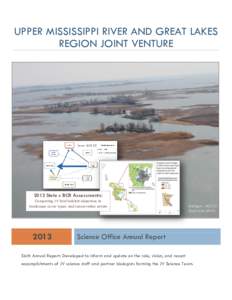 UPPER MISSISSIPPI RIVER AND GREAT LAKES REGION JOINT VENTURE Iowa- BCR[removed]State x BCR Assessments: