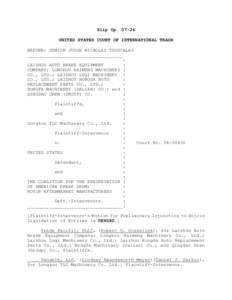 Preliminary injunction / Lawsuit / Injunction / Plaintiff / Legal terms / Equity / Judicial remedies