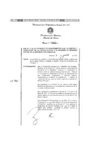 PágSección Registro Oficial - Asunción, 16 de junio de 2010 GACETA OFICIAL