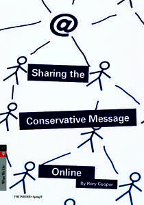 Sharing the  Conservative Message What We Do