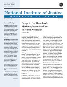 U.S. Department of Justice Office of Justice Programs National Institute of Justice National Institute of Justice R