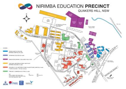 Terra Sancta College / States and territories of Australia / New South Wales / Wyndham College / Quakers Hill /  New South Wales / University of Western Sydney