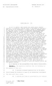 MISSISSIPPI LEGISLATURE  REGULAR SESSION 2007 By: