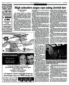 Page 16  M THE CANADIAN JEWISH NEWS
