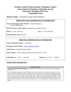 Microsoft Word - Escambia County Nominee Documentation.doc