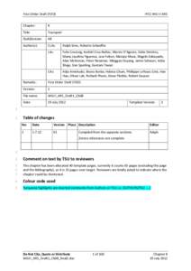 First Order Draft (FOD)   IPCC WG III AR5    Chapter: 