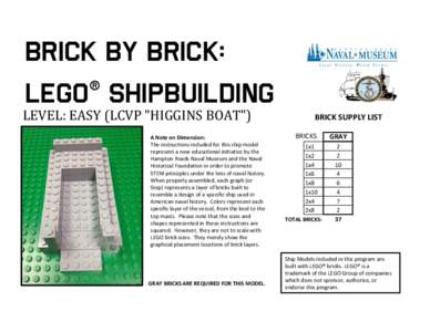 LCVP / Architecture / Denmark / Danish design / Lego / Brick