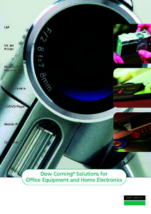 Dow Corning(R) Solutions for Office Equipment and Home Electronics