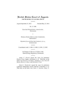 Regional transmission organization / Electric power distribution / Demand response / Electricity market / Natural Gas Act / Jon Wellinghoff / Electric power / Energy / Federal Energy Regulatory Commission