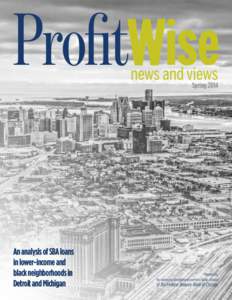 Spring[removed]An analysis of SBA loans in lower-income and black neighborhoods in Detroit and Michigan