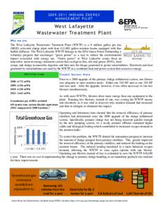 Indiana Energy Management Pilot Fact Sheets - April 2012