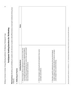 Notes  May be photocopied for classroom or workshop use. © 2011 by Betsy Rupp Fulwiler from Writing in Science in Action. Portsmouth, NH: Heinemann. 3. Describe a specific notebook entry that you think helped students d