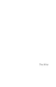 The Wire  Also by Michael Zand lion : the iran poems  The Shearsman Chapbook Series, 2012