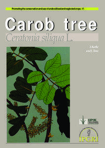 Promoting the conservation and use of underutilized and neglected crops[removed]Carob tree