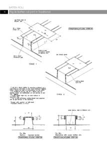 Fig 36 Batten roll joint in Traditional