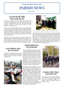 Granby-cum-Sutton Parish Council  PARISH NEWS Winter[removed]LAUNCH OF THE