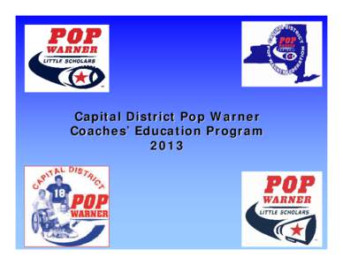 Eastern Regional Pop Warner Coaches Training