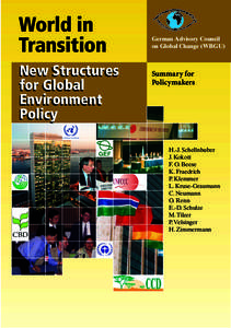 World in Transition New Structures for Global Environment Policy