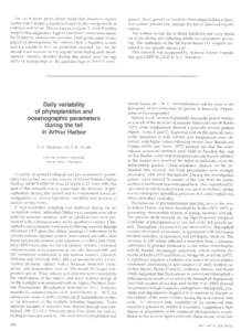 The calculations given above reveal that dissolved organic matter could supply a significant input to the energy needs of embryos and larvae. The data given in figure 3, block B further support this suggestion. Eggs of O