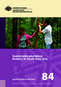 Sustainable plantation forestry in South-East Asia