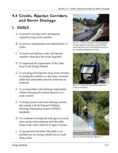 4.4 - Creeks, Riparian Corridors & Storm Drain.pmd