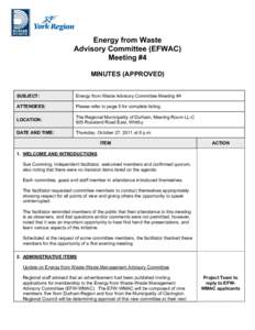 Energy from Waste Advisory