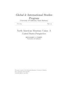 Global & International Studies Program (University of California, Santa Barbara)