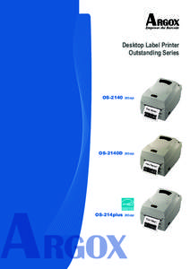 Desktop Label Printer Outstanding Series OS203dpi